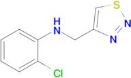 n-((1,2,3-Thiadiazol-4-yl)methyl)-2-chloroaniline