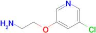 2-((5-Chloropyridin-3-yl)oxy)ethan-1-amine