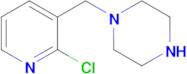 1-((2-Chloropyridin-3-yl)methyl)piperazine