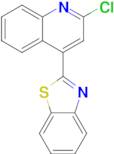 2-(2-Chloroquinolin-4-yl)benzo[d]thiazole