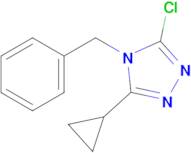 4-Benzyl-3-chloro-5-cyclopropyl-4h-1,2,4-triazole