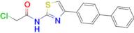 n-(4-([1,1'-biphenyl]-4-yl)thiazol-2-yl)-2-chloroacetamide