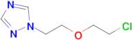 1-(2-(2-Chloroethoxy)ethyl)-1h-1,2,4-triazole