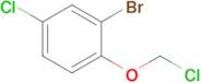 2-Bromo-4-chloro-1-(chloromethoxy)benzene