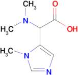 2-(Dimethylamino)-2-(1-methyl-1h-imidazol-5-yl)acetic acid