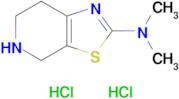 n,n-Dimethyl-4,5,6,7-tetrahydrothiazolo[5,4-c]pyridin-2-amine dihydrochloride