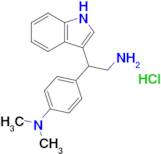 4-(2-Amino-1-(1h-indol-3-yl)ethyl)-N,N-dimethylaniline hydrochloride