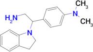 4-(2-Amino-1-(indolin-1-yl)ethyl)-N,N-dimethylaniline