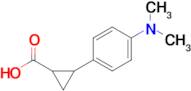 2-(4-(Dimethylamino)phenyl)cyclopropane-1-carboxylic acid