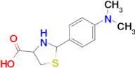 2-(4-(Dimethylamino)phenyl)thiazolidine-4-carboxylic acid