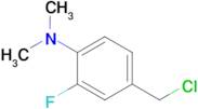 4-(Chloromethyl)-2-fluoro-N,N-dimethylaniline