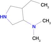 4-Ethyl-N,N-dimethylpyrrolidin-3-amine