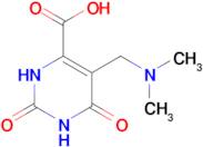 5-[(dimethylamino)methyl]-2,6-dioxo-1,2,3,6-tetrahydropyrimidine-4-carboxylic acid