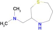 n,n-Dimethyl-1-(1,4-thiazepan-3-yl)methanamine