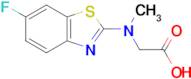 n-(6-Fluorobenzo[d]thiazol-2-yl)-N-methylglycine