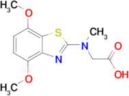 n-(4,7-Dimethoxybenzo[d]thiazol-2-yl)-N-methylglycine