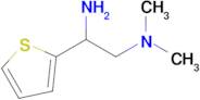 n1,n1-Dimethyl-2-(thiophen-2-yl)ethane-1,2-diamine