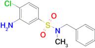 3-Amino-N-benzyl-4-chloro-N-methylbenzenesulfonamide