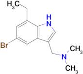 1-(5-Bromo-7-ethyl-1h-indol-3-yl)-N,N-dimethylmethanamine