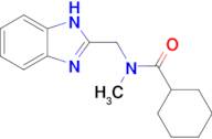 n-((1h-Benzo[d]imidazol-2-yl)methyl)-N-methylcyclohexanecarboxamide