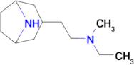 2-(8-Azabicyclo[3.2.1]octan-3-yl)-N-ethyl-N-methylethan-1-amine