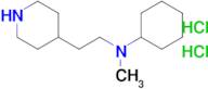 n-Methyl-N-(2-(piperidin-4-yl)ethyl)cyclohexanamine dihydrochloride