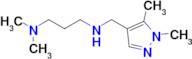 n1-((1,5-Dimethyl-1h-pyrazol-4-yl)methyl)-n3,n3-dimethylpropane-1,3-diamine