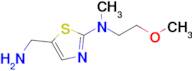 5-(Aminomethyl)-N-(2-methoxyethyl)-N-methylthiazol-2-amine