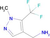 (1-Methyl-5-(trifluoromethyl)-1h-pyrazol-4-yl)methanamine