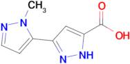 2'-methyl-1H,2'H-[3,3'-bipyrazole]-5-carboxylic acid