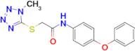 2-((1-Methyl-1h-tetrazol-5-yl)thio)-N-(4-phenoxyphenyl)acetamide