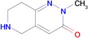 2-Methyl-5,6,7,8-tetrahydropyrido[4,3-c]pyridazin-3(2h)-one