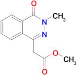 Methyl 2-(3-methyl-4-oxo-3,4-dihydrophthalazin-1-yl)acetate