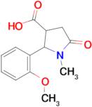 2-(2-Methoxyphenyl)-1-methyl-5-oxopyrrolidine-3-carboxylic acid