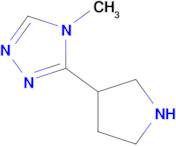 4-Methyl-3-(pyrrolidin-3-yl)-4h-1,2,4-triazole