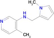 4-Methyl-N-((1-methyl-1h-pyrrol-2-yl)methyl)pyridin-3-amine