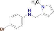 4-Bromo-N-((1-methyl-1h-pyrrol-2-yl)methyl)aniline