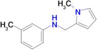 3-Methyl-N-((1-methyl-1h-pyrrol-2-yl)methyl)aniline