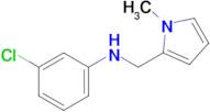 3-Chloro-N-((1-methyl-1h-pyrrol-2-yl)methyl)aniline