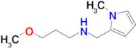 3-Methoxy-N-((1-methyl-1h-pyrrol-2-yl)methyl)propan-1-amine