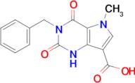 3-Benzyl-5-methyl-2,4-dioxo-2,3,4,5-tetrahydro-1h-pyrrolo[3,2-d]pyrimidine-7-carboxylic acid