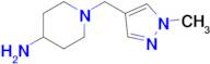 1-((1-Methyl-1h-pyrazol-4-yl)methyl)piperidin-4-amine