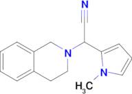 2-(3,4-Dihydroisoquinolin-2(1h)-yl)-2-(1-methyl-1h-pyrrol-2-yl)acetonitrile