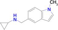 n-((1-Methyl-1h-indol-5-yl)methyl)cyclopropanamine