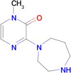 3-(1,4-Diazepan-1-yl)-1-methylpyrazin-2(1h)-one