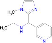 n-((1-Methyl-1h-imidazol-2-yl)(pyridin-3-yl)methyl)ethanamine