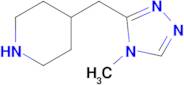 4-((4-Methyl-4h-1,2,4-triazol-3-yl)methyl)piperidine