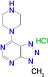 3-Methyl-7-(piperazin-1-yl)-3h-[1,2,3]triazolo[4,5-d]pyrimidine hydrochloride