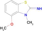 4-Methoxy-3-methylbenzo[d]thiazol-2(3h)-imine