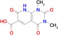 1,3-dimethyl-2,4,7-trioxo-1H,2H,3H,4H,7H,8H-pyrido[2,3-d]pyrimidine-6-carboxylic acid